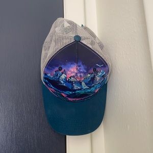 Rachel Pohl Art Patagonia trucker hat